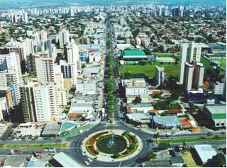 Goiânia, capital e cidade mais populosa de Goiás